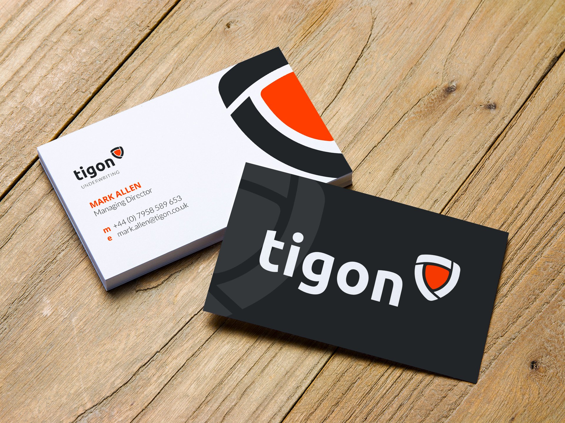 Tigon Business Card by Casper Creative
