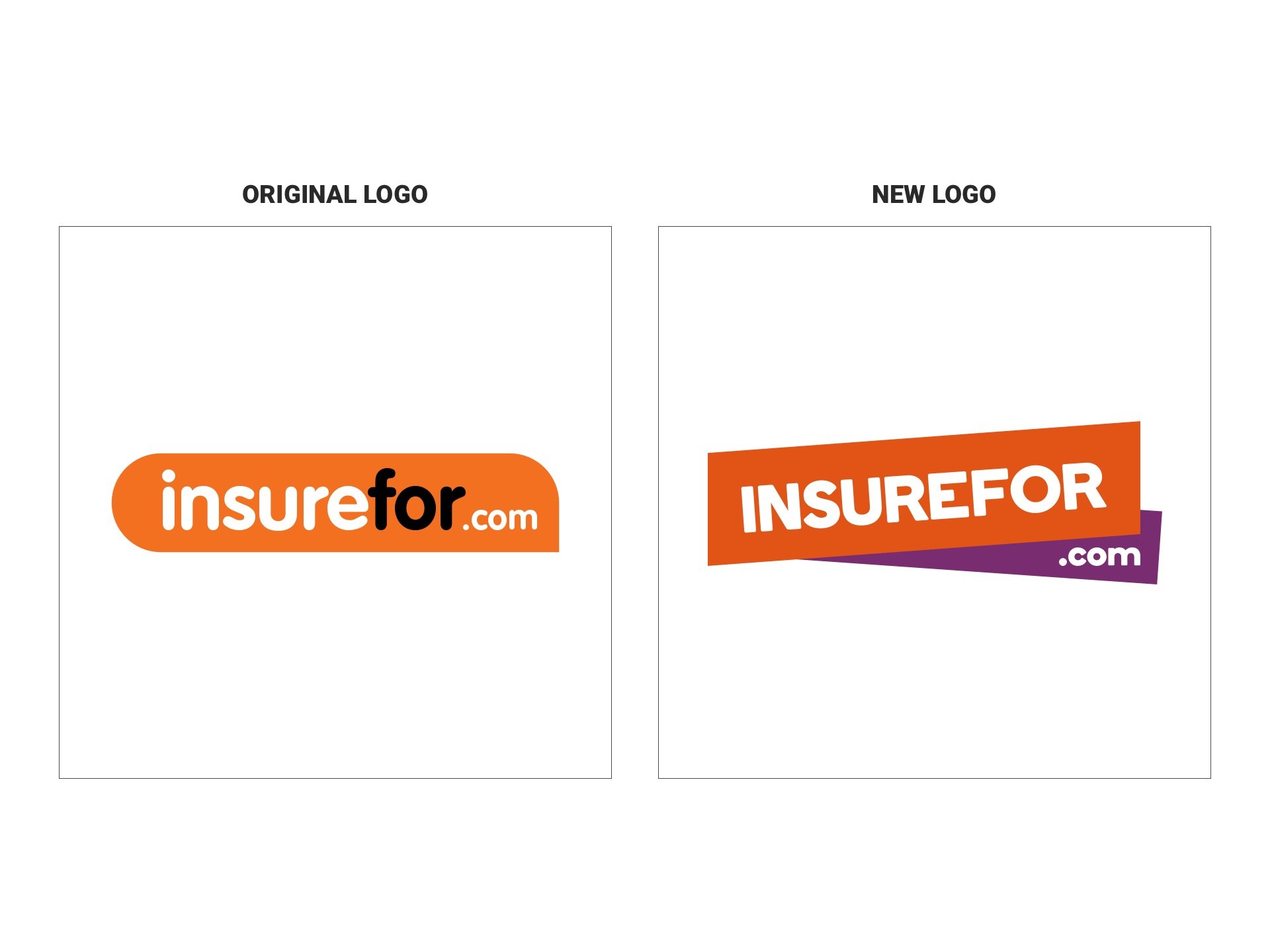 New insurefor.com logo design