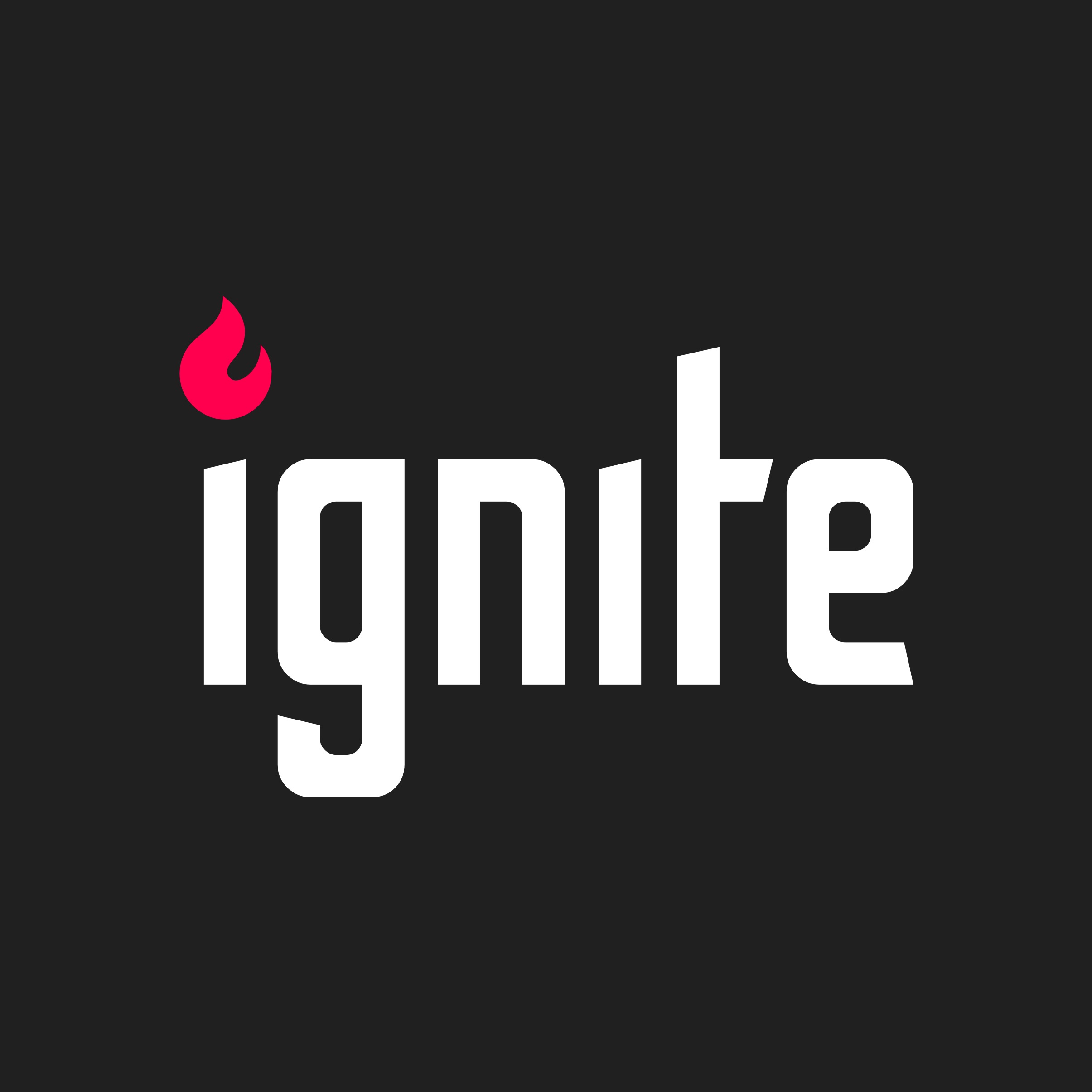 Ignite Logo by Casper Creative